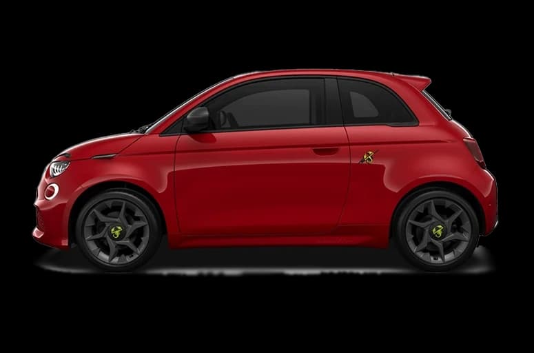 Abarth 500e — Laterale
