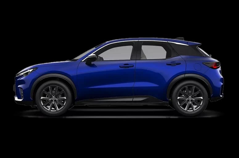 Lexus LBX — Laterale